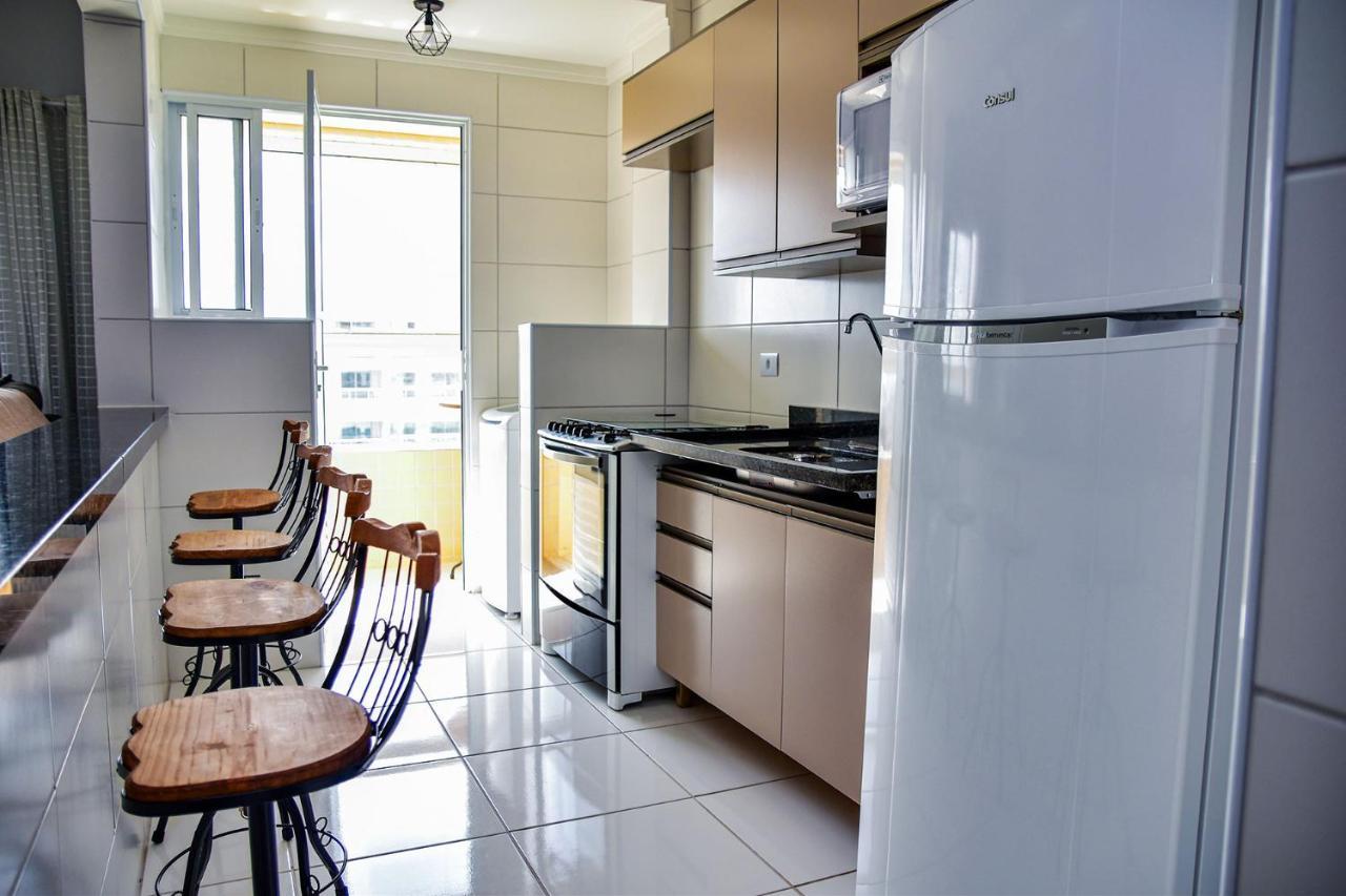 דירות פראייה גראנדה Apto C Wi-Fi A Beira-Mar Na Praia Jardim Real Sp מראה חיצוני תמונה